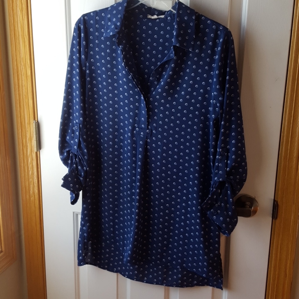 Pleione pattern tunic blouse, size XS